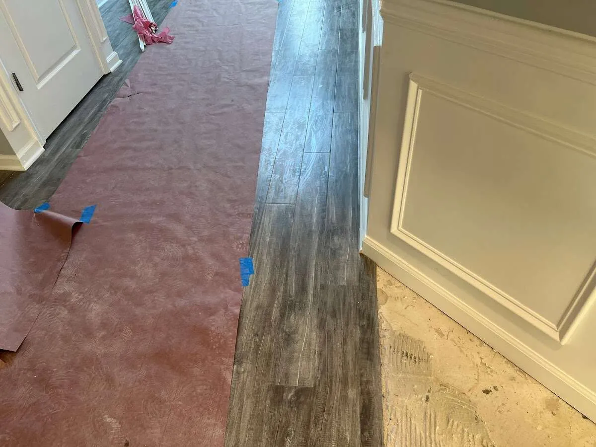 Completed marble shower restoration in Evesham